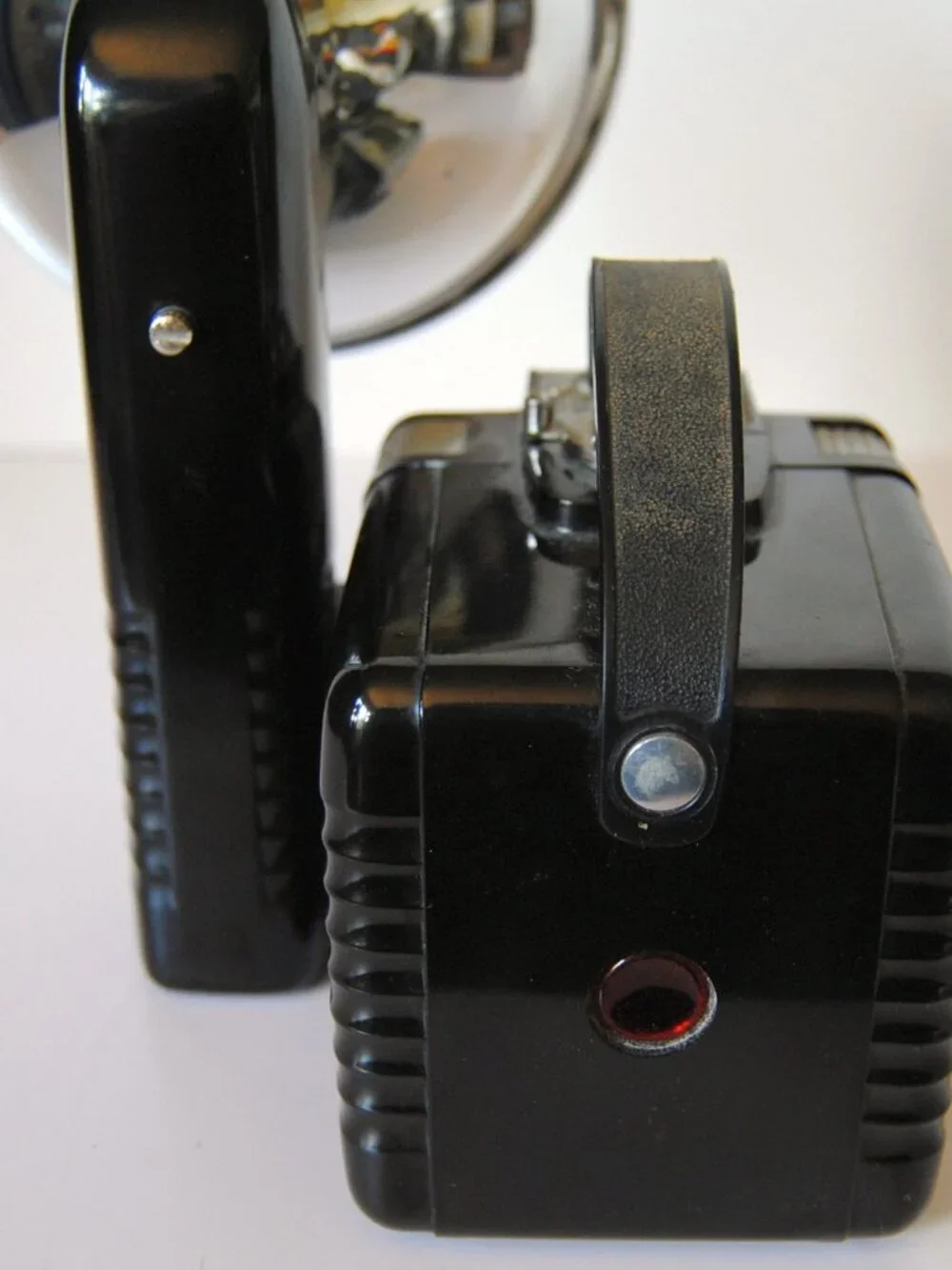 Vintage 1950s Kodak Brownie Hawkeye Camera Flash Model With Flash 620 Film